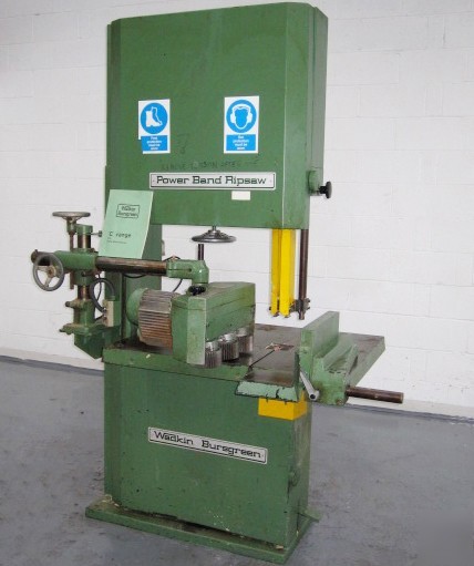 Wadkin pbr 10HP bandsaw - resaw