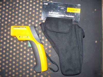 New fluke 66 infrared thermometer used w/ H6 holster 