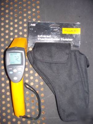 New fluke 66 infrared thermometer used w/ H6 holster 
