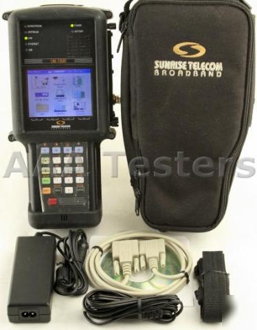 Sunrise telecom cm-1000 cable modem analyzer CM1000