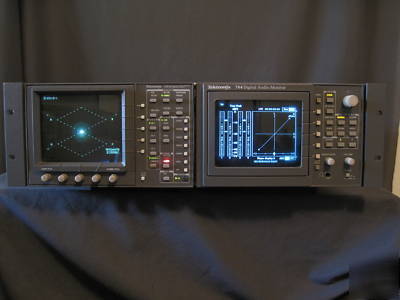 Tektronix WFM601E and 764 digital audio & video monitor