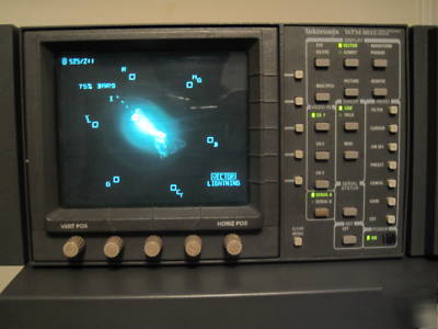 Tektronix WFM601E and 764 digital audio & video monitor