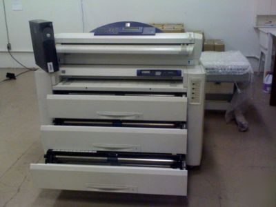 Xerox 721 p wide format print copy system with scanner