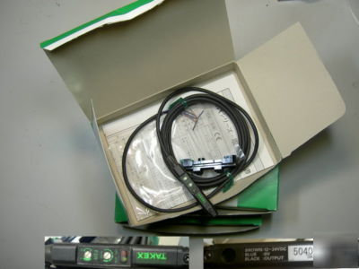 Lot of 3 takex fiber optic sensor FR2 - slim type 