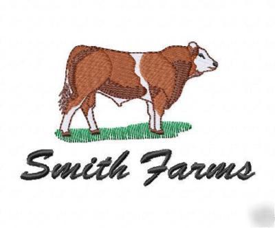 6 polo shirts s-xl PERSONALIZEDFREE4UR farm w simmental