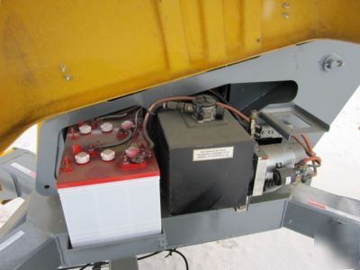Bil jax 2005 43' towable manlift, 43/19 dc, boomlift 