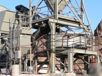 Concrete batch plant erie-strayer MCG11 cement mixer