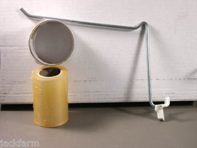 100 peg hooks space saver 8 inch heavy duty 1/4