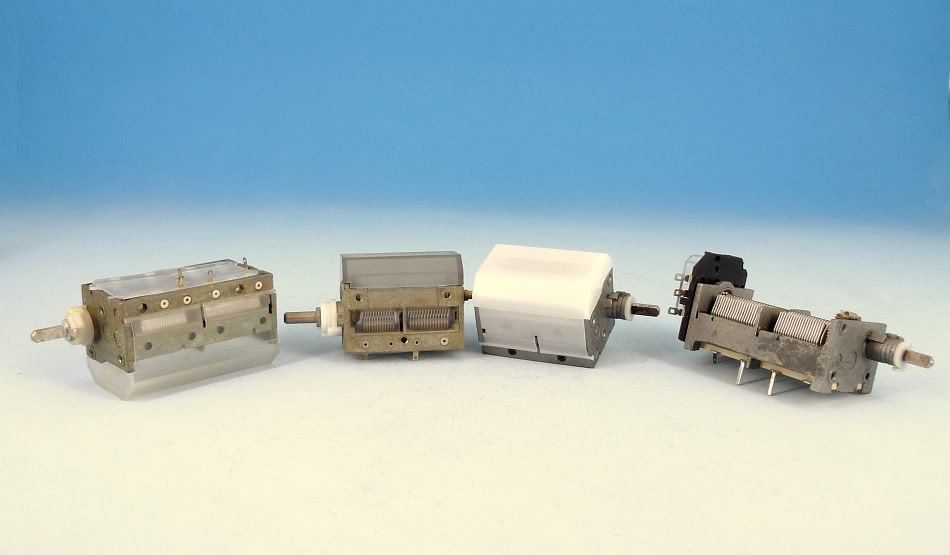 2-gang dual air variable capacitors w/ reduction qty=16