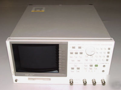 Agilent hp 8753D 6GHZ 6 ghz network analyzer 006 011