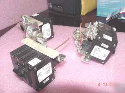 Airpax 40A 65V four pole circuit breakers IEL1112- 