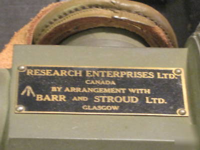 Canada/british military range finder barr & stroud ltd