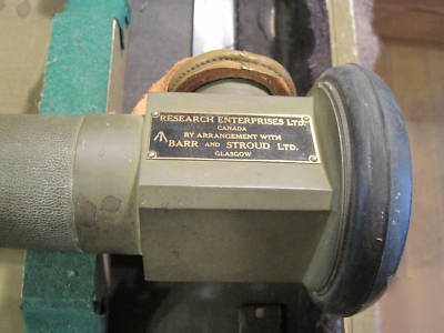 Canada/british military range finder barr & stroud ltd