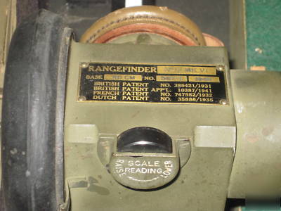Canada/british military range finder barr & stroud ltd