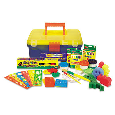 Colossal art kit, variety of crafting items