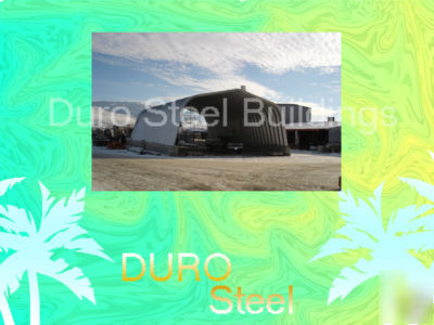 Duro steel barn kit 50X24X17 metal hay shed buildings