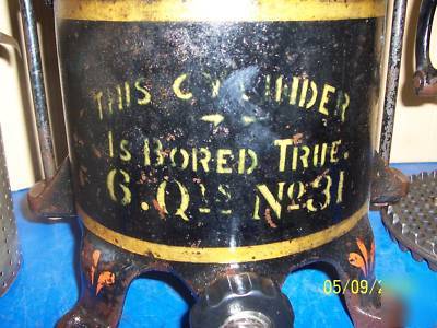Enterprise 6 qt sausage stuffer wine fruit lard press
