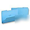 Globe-weis 616 pressbd legal folders 1/3 tab-1 inch ex