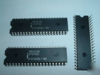 Intel 8031AH microcomputer ic qty 3 off