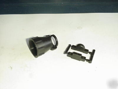 New 15 x circular plastic connectors cable clamp