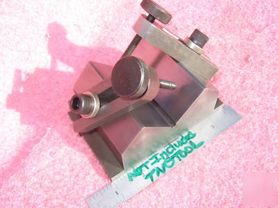 New brown&sharpe 750-c v-block(1)w/clamps xlnt $183 if 