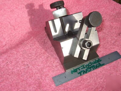 New brown&sharpe 750-c v-block(1)w/clamps xlnt $183 if 
