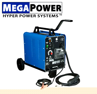New dual mig welder welding wire flux gas free ship