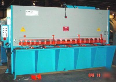 New krras hydraulic gurllotine shear