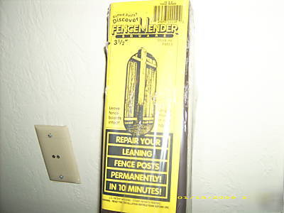 New metal fence post mender 4X4 24HR ship