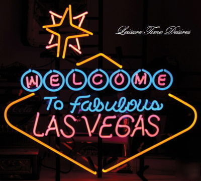 New neon sign las vegas large 32.5 x 38.5 