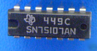 Ti SN75107A dual line receivers 14PIN dip lot of 12