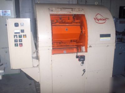 Tipton high energy centrifugal barrel machine-hsr-80J