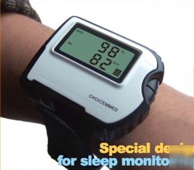 Wrist sleep monitor-SPO2 & pulse rate fda aproved