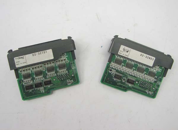 2 koyo direct logic 205 plc module D2-32TD1 + D2-32ND3