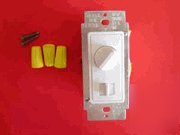 (5) leviton fan speed control dimmer #6620-i (ivory)