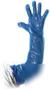 50 arm length polythene gauntlets powder free one size