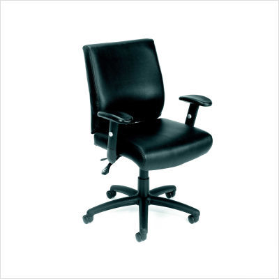 Boss office 3 paddle caressoft executive office chair