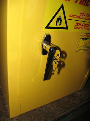 Eagle model 1904 safety cabinet (4 gal capacity)
