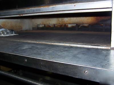 Garland G56 nat gas air deck pizza baking kitchen oven