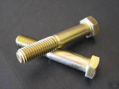 Lot 25 1/2-13X2-3/4 grade 8 hex head cap screws bolts 