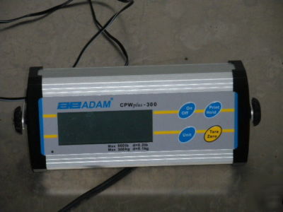 New adam equipment floor scale cpwplus 300L 660LB. max
