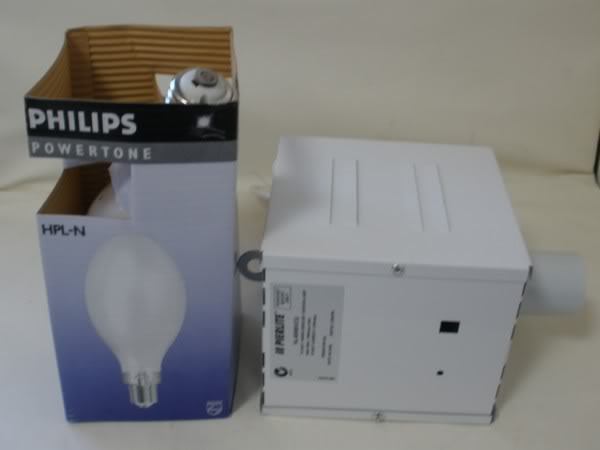 New pierlite 400W mercury vapour lamp light - HL400MVCG 