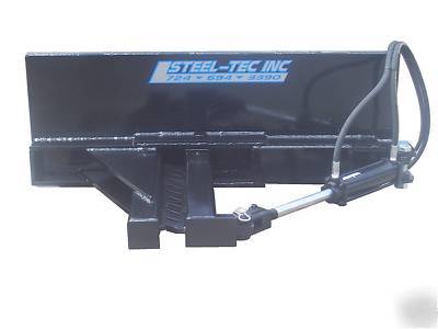 Post / tree puller for skid steer / bobcat