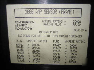 Square d 3000 amp 3000A SED363000LIGES508 SED363000LIG
