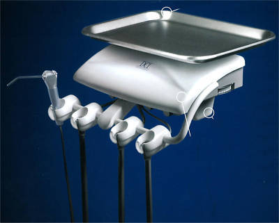 Two dci series iv cabinet mounted dental controls 