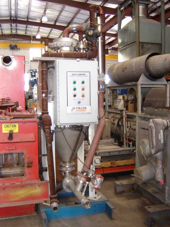 Used fuller kovako stainless vacu-dense transporter