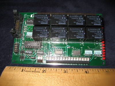 Vesta technology V8RLYOPTO vast buss i/o board