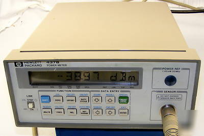  	agilent hp-437B with HP8481A sensor (18GHZ)