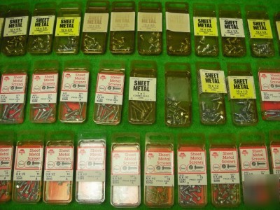 468 sheet metal screw assortment lot 6 8 10 3/8 1/2 3/4