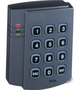 Access control security keypad & proximity card reader